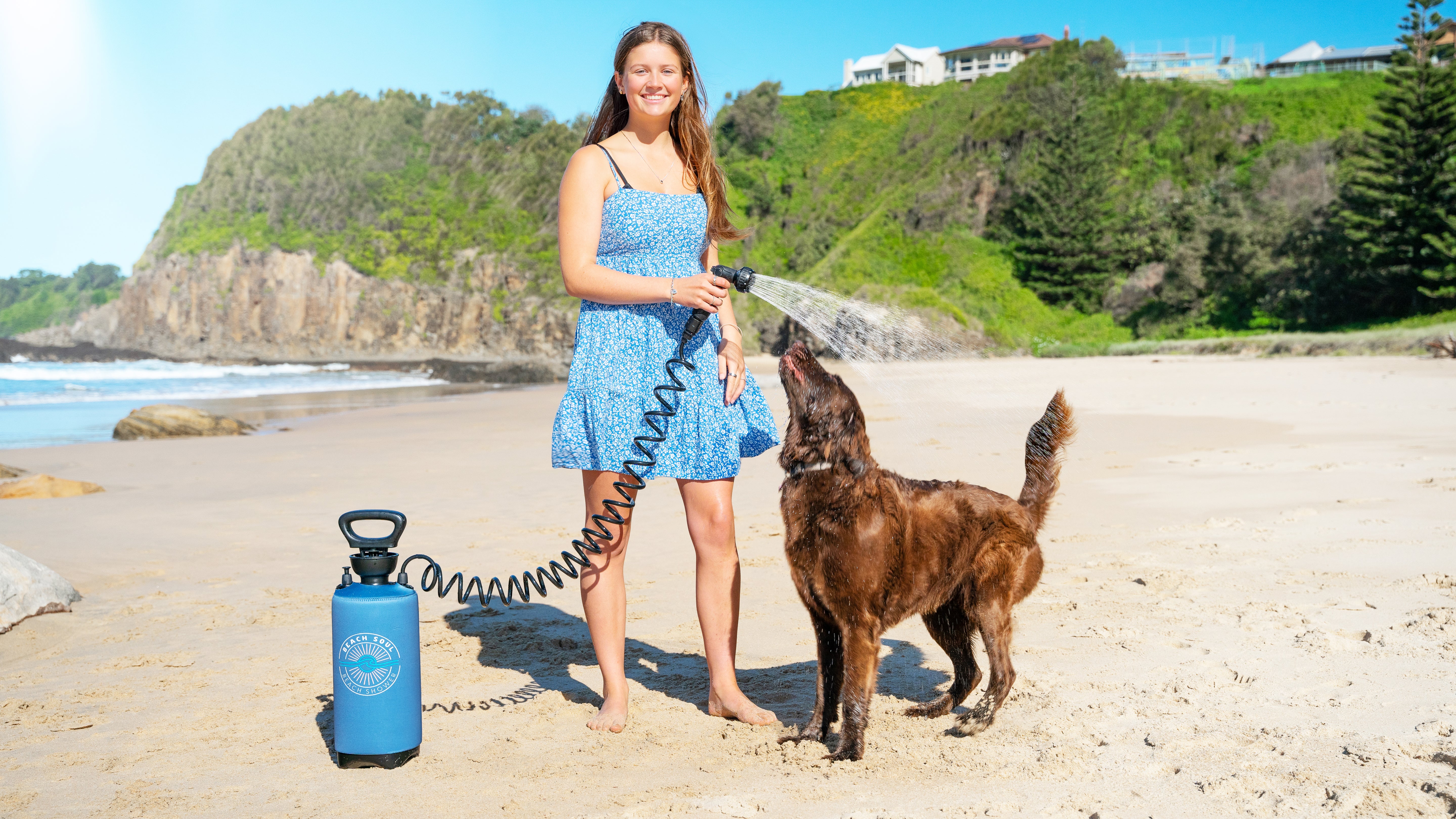 Are Beach Soul® pump-operated showers pet friendly?